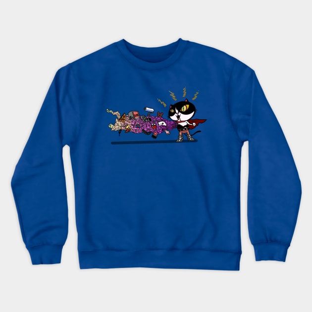 Nino Tetsuo Crewneck Sweatshirt by Jim Pixel Inc